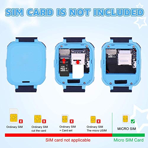 Reloj Inteligente para Niños de Pantalla Táctil con Juego de Música - Smartwatch para Niños Niña 3-12 Años (Tarjeta SD de 1GB incluida Relojes Inteligentes con Llamada SOS Cámara calculadora,Azul Reloj Inteligente para Niños de Pantalla Táctil con Juego de Música - Smartwatch para Niños Niña 3-12 Años (Tarjeta SD de 1GB incluida Relojes Inteligentes con Llamada SOS Cámara calculadora,Azul