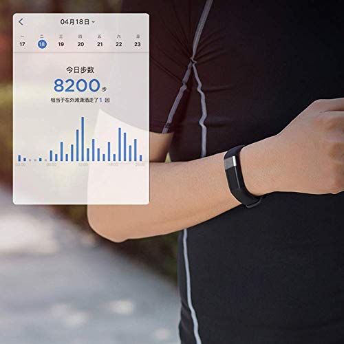 Reloj Inteligente Pulsera Inteligente Pulsera Inteligente M4 Presión Arterial Prueba de Ritmo cardíaco Ejercicio Cálculo del Paso Smart Wear Pulsera Bluetooth IP67 Resistente al Agua