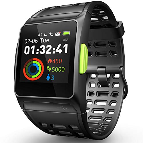 Reloj Inteligente Rastreador de Ejercicios, GPS Reloj Deportivo ECG/Fatiga/Dormir/Monitor de Ritmo Cardíaco IP68 Smart Watch, Notificaciones de Mensajes Pantalla Táctil Reloj para Android iOS Reloj Inteligente Rastreador de Ejercicios, GPS Reloj Deportivo ECG/Fatiga/Dormir/Monitor de Ritmo Cardíaco IP68 Smart Watch, Notificaciones de Mensajes Pantalla Táctil Reloj para Android iOS