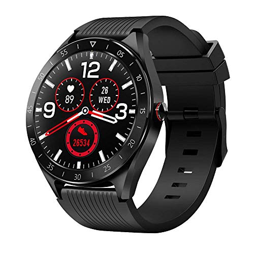 Reloj Inteligente Smartwatch IP68 Impermeable Reloj Deportivo Fitness con 1.3'' Pantalla Táctil Completa Pulsómetro,Monitor Sueño Calorías GPS,Podómetro,Reloj de Fitness para Hombre Mujer iOS Android Reloj Inteligente Smartwatch IP68 Impermeable Reloj Deportivo Fitness con 1.3'' Pantalla Táctil Completa Pulsómetro,Monitor Sueño Calorías GPS,Podómetro,Reloj de Fitness para Hombre Mujer iOS Android