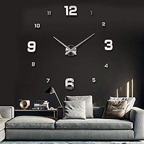 Relojes de Pared,Reloj Pegatina Pared,Relojes Modernos DIY,Reloj de Pared Adhesivo Reloj de Etiqueta de Pared Decoración,llenado Pared Vacía 3D Reloj, Ideal para la Casa Oficina Hotel Restaurante Relojes de Pared,Reloj Pegatina Pared,Relojes Modernos DIY,Reloj de Pared Adhesivo Reloj de Etiqueta de Pared Decoración,llenado Pared Vacía 3D Reloj, Ideal para la Casa Oficina Hotel Restaurante