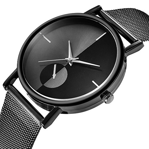 Relojes Hombre,ZODOF Reloj de Pulsera de Analógico de Cuarzo Relojs Elegante Impermeable Negocios Relojes para Unisex