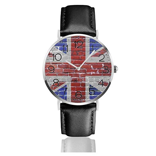 Relojes para Hombre Reloj Casual Relojes de Pulsera para Unisex, Relojes de Moda Reloj de Bandera de Ladrillos para Hombres Relojes para Hombre Reloj Casual Relojes de Pulsera para Unisex, Relojes de Moda Reloj de Bandera de Ladrillos para Hombres