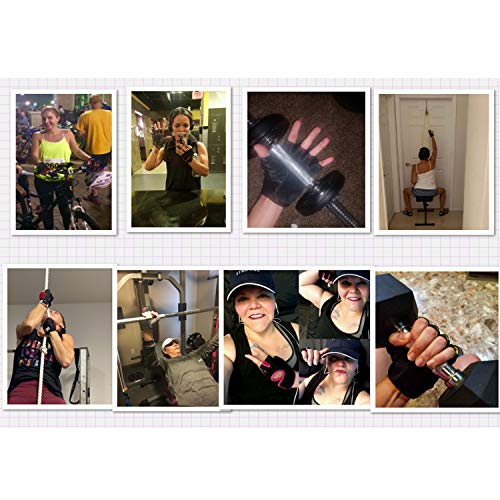 Remebe Guantes Gimnasio para Hombre y Mujer, Guantes de Fitness, Guantes de Entrenamiento, Gym Guantes Transpirable con Protección Completa de Muñeca y Palma para Levantamiento de Pesas (L) Remebe Guantes Gimnasio para Hombre y Mujer, Guantes de Fitness, Guantes de Entrenamiento, Gym Guantes Transpirable con Protección Completa de Muñeca y Palma para Levantamiento de Pesas (L)
