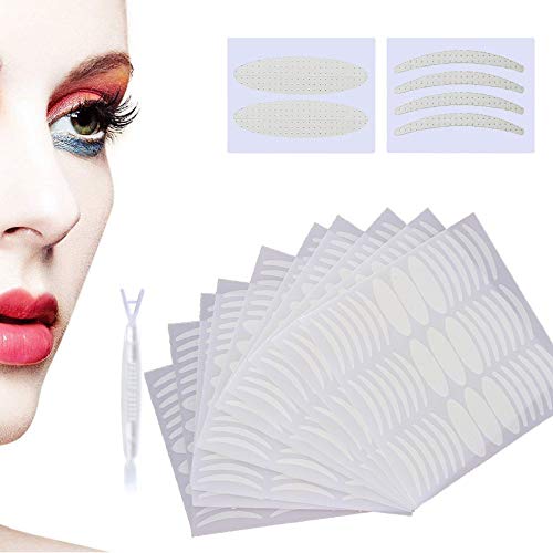 Remedio cintas para parpados caidos de doble cara de fibra ultrainvisible transpirable para parpados, perfecto para parpados simples, caidos o irregulares, 270 pares Remedio cintas para parpados caidos de doble cara de fibra ultrainvisible transpirable para parpados, perfecto para parpados simples, caidos o irregulares, 270 pares