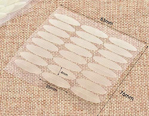 remedio cintas para párpados ojos caídos WUNDERTAPE"L" (144 unidades) - cinta correctora invisible para párpado caído sin cirugía. eyelid tape