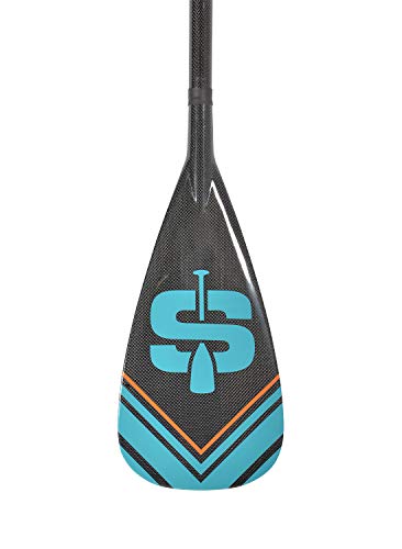 Remo de Stand Up Paddle ajustable de 175 a 215 cm y desmontable en 3 secciones – Carbono, fibra de vidrio y nailon – Modelo Horuz