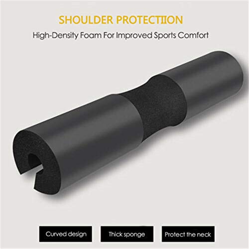 RENNICOCO Squat Pad Barbell Pad Hip Thruster Espuma Squat Bar Neck Pad para Mujeres Equipos de Levantamiento de Pesas