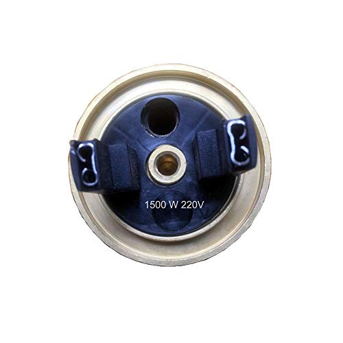 Resistencia curva termo eléctrico flange 1500W + Anodo magnesio + junta goma + Tornillo fijación. Kit recambio calentador de agua compatible con Cointra, Thermor, Junkers, Fleck, Ariston, Aparici.