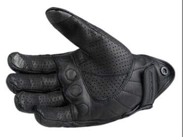 Retro Perforated Motorcycle Gloves Moto Guantes Impermeables Motocicleta Engranajes Protectores Motocross Guantes Regalo -perforation-4-S