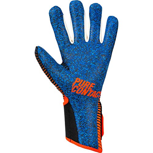 Reusch Pure Contact 3 G3 Fusion - Guantes Mixtos para Adulto, Negro/Naranja/Azul, FR: XS (Talla del Fabricante: 7.5)