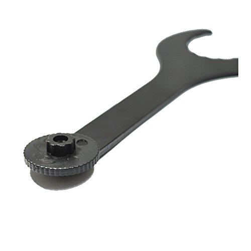 Reusious Llave inglesa de la llave del soporte inferior de la bicicleta para Shimano Shimano Hollowtech II - Herramienta de la reparación de la bici de montaña Reusious Llave inglesa de la llave del soporte inferior de la bicicleta para Shimano Shimano Hollowtech II - Herramienta de la reparación de la bici de montaña