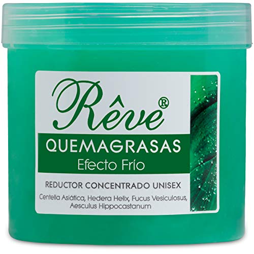 REVE Quemagrasas Efecto Frio - Gel de crema reafirmante adelgazante anticelulítica potente reductora de abdomen, caderas y glúteos para hombre y mujer de 500 ml. REVE Quemagrasas Efecto Frio - Gel de crema reafirmante adelgazante anticelulítica potente reductora de abdomen, caderas y glúteos para hombre y mujer de 500 ml.