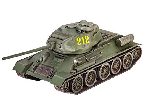 Revell-T-34/85 Kit Modelo, Multicolor (03302)