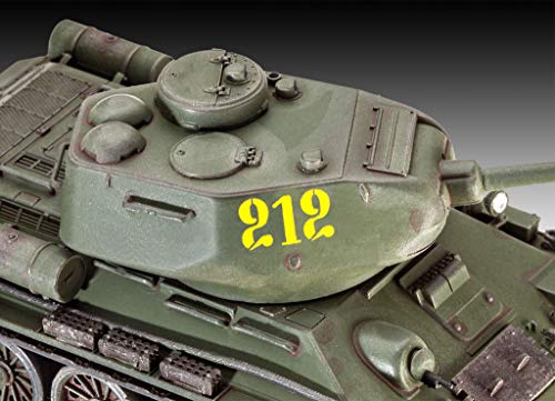 Revell-T-34/85 Kit Modelo, Multicolor (03302)
