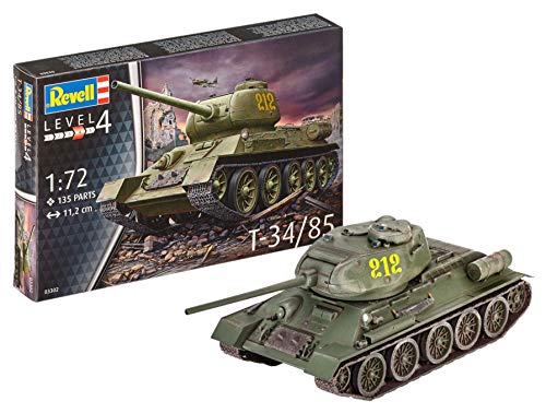 Revell-T-34/85 Kit Modelo, Multicolor (03302)