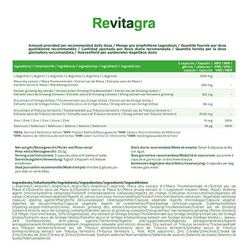 REVITAGRA - Active Complex - Potencia y Rendimiento - 30 Cápsulas
