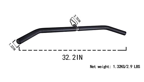 RGLZY Tricep LAT Pull Down Bar, Press Down Bar EVA Completamente Envuelto Sistema de sujeción de máquina de Cable de polea para Gimnasio y construcción de Fuerza Muscular en la Espalda RGLZY Tricep LAT Pull Down Bar, Press Down Bar EVA Completamente Envuelto Sistema de sujeción de máquina de Cable de polea para Gimnasio y construcción de Fuerza Muscular en la Espalda