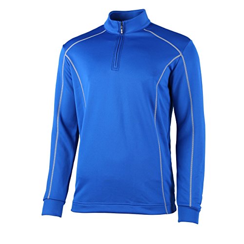 Rhino - Top deportivo media capa 1/4 cremallera Modelo Sevilla hombre caballero (Pequeña (S)/Azul ) Rhino - Top deportivo media capa 1/4 cremallera Modelo Sevilla hombre caballero (Pequeña (S)/Azul )