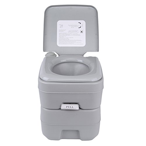 Ridgeyard camping WC 20 l Deluxe Travel portable WC para autocaravana Caravan Ridgeyard camping WC 20 l Deluxe Travel portable WC para autocaravana Caravan