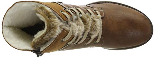 Rieker Herbst/Winter, Botines Mujer, Marrón (Brown/REH/Steppe 23), 40 EU