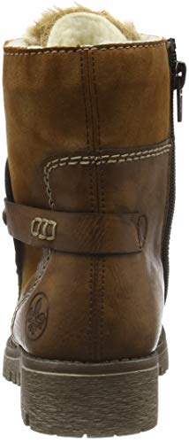 Rieker Herbst/Winter, Botines Mujer, Marrón (Brown/REH/Steppe 23), 40 EU Rieker Herbst/Winter, Botines Mujer, Marrón (Brown/REH/Steppe 23), 40 EU
