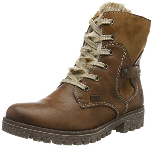 Rieker Herbst/Winter, Botines Mujer, Marrón (Brown/REH/Steppe 23), 40 EU Rieker Herbst/Winter, Botines Mujer, Marrón (Brown/REH/Steppe 23), 40 EU