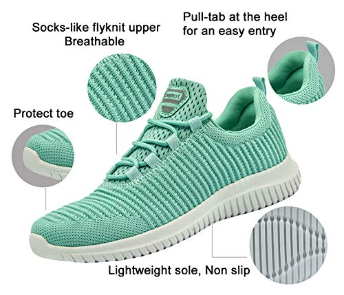 riemot Zapatillas Deportivas de Mujer, Zapatos para Correr Deporte al Aire Libre Running Fitness Gimnasio Súper Ligeras y Transpirables Sneakers Calzado Casual, Verde EU 40 riemot Zapatillas Deportivas de Mujer, Zapatos para Correr Deporte al Aire Libre Running Fitness Gimnasio Súper Ligeras y Transpirables Sneakers Calzado Casual, Verde EU 40