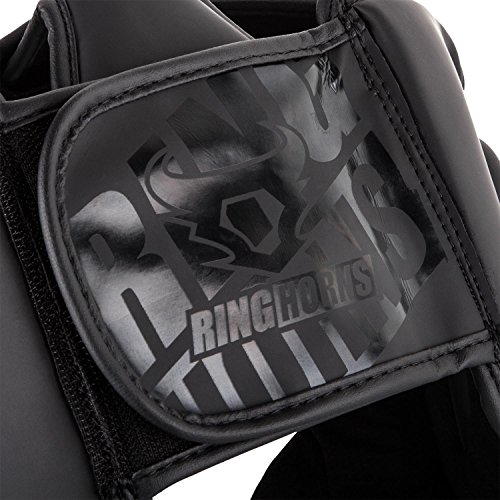 Ringhorns Charger Cascos de Boxeo, Unisex Adulto, Negro/Negro, Talla única Ringhorns Charger Cascos de Boxeo, Unisex Adulto, Negro/Negro, Talla única