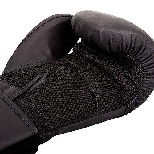 Ringhorns Charger Guantes de Boxeo, Unisex Adulto, Negro/Negro, 10oz