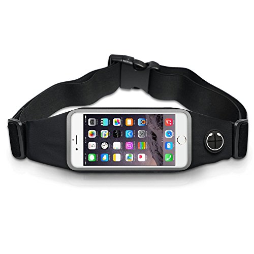 Riñonera Running - Cinturón deportivo para corredores y actividades al aire libre. Riñonera Cinturón impermeable, elástico y ajustable para teléfonos móviles hasta 5"5 (iPhone XS, X, 10, 8, 7, 6S, iPhone 6S plus, Samsung S9, S8, S5/S6, Note 4 etc) (NEGRO) Riñonera Running - Cinturón deportivo para corredores y actividades al aire libre. Riñonera Cinturón impermeable, elástico y ajustable para teléfonos móviles hasta 5"5 (iPhone XS, X, 10, 8, 7, 6S, iPhone 6S plus, Samsung S9, S8, S5/S6, Note 4 etc) (NEGRO)