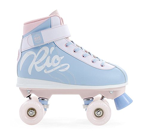 Rio Roller Milkshake Patines, Unisex niños, Rosa (Cotton Candy), 37