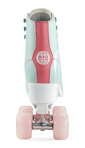 Rio Roller RIO275 Patines, Unisex Adulto, Multicolor (Teal/Coral), 39.5 Rio Roller RIO275 Patines, Unisex Adulto, Multicolor (Teal/Coral), 39.5