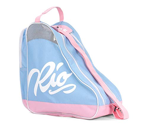 Rio Roller Script Skate Bag, Bolsa de tela y de playa Unisex Adulto, Multicolor (Blue/Pink), 24x15x45 cm (W x H x L) Rio Roller Script Skate Bag, Bolsa de tela y de playa Unisex Adulto, Multicolor (Blue/Pink), 24x15x45 cm (W x H x L)
