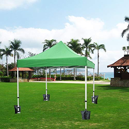 RIOGOO 4pcs-Pack Pesos para Carpas Bolsas Pesadas de Arena Cosida de Grado Industrial para Trabajo Pesado, Pesas de piernas para Pop-up Canopy Carpa Pies Cargados