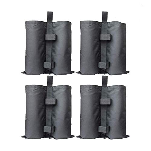 RIOGOO 4pcs-Pack Pesos para Carpas Bolsas Pesadas de Arena Cosida de Grado Industrial para Trabajo Pesado, Pesas de piernas para Pop-up Canopy Carpa Pies Cargados RIOGOO 4pcs-Pack Pesos para Carpas Bolsas Pesadas de Arena Cosida de Grado Industrial para Trabajo Pesado, Pesas de piernas para Pop-up Canopy Carpa Pies Cargados