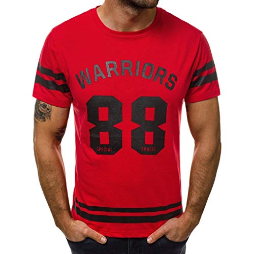 riou Camiseta Deportes Camisetas Hombre Manga Corta Moda Cuello Redondo Deportiva Top Futbol brasileño Impresión de Letras Yoga Slim Fit chándal Blusa Camisa Verano Fitness Ajustado riou Camiseta Deportes Camisetas Hombre Manga Corta Moda Cuello Redondo Deportiva Top Futbol brasileño Impresión de Letras Yoga Slim Fit chándal Blusa Camisa Verano Fitness Ajustado