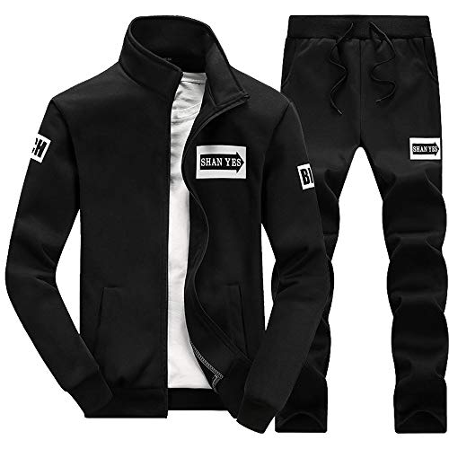 riou Cartas Ocasionales de los Hombres SHAN Yes Imprimir suéter de Manga Larga Cuello Alto Delgado Conjunto de Sudadera con Capucha para Correr Caliente riou Cartas Ocasionales de los Hombres SHAN Yes Imprimir suéter de Manga Larga Cuello Alto Delgado Conjunto de Sudadera con Capucha para Correr Caliente
