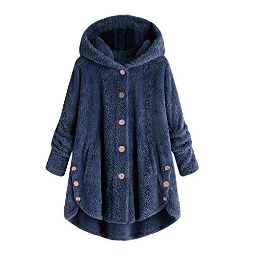 riou Mujer Sudadera con Capucha para Mujer tamaño Grande suéter para Mujer otoño e Invierno Camisa de Manga Larga Chaqueta Caliente botón de Felpa Descuento riou Mujer Sudadera con Capucha para Mujer tamaño Grande suéter para Mujer otoño e Invierno Camisa de Manga Larga Chaqueta Caliente botón de Felpa Descuento