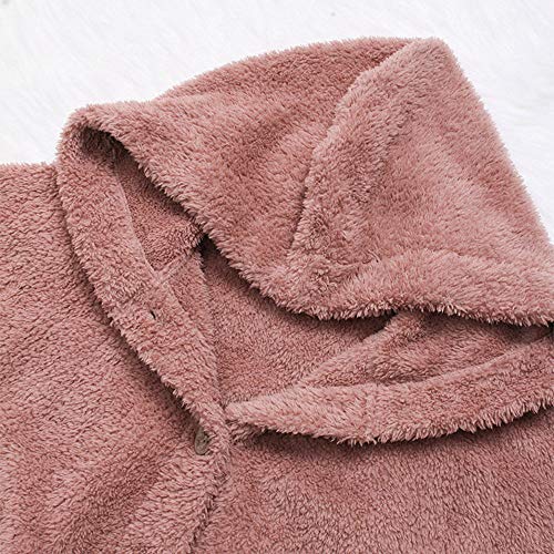 riou Mujer Sudadera con Capucha para Mujer tamaño Grande suéter para Mujer otoño e Invierno Camisa de Manga Larga Chaqueta Caliente botón de Felpa Descuento riou Mujer Sudadera con Capucha para Mujer tamaño Grande suéter para Mujer otoño e Invierno Camisa de Manga Larga Chaqueta Caliente botón de Felpa Descuento