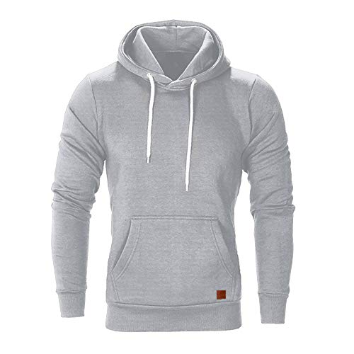 riou ¡Oferta Sudaderas con Capucha para Hombre Cosy Chaqueta Deportiva Sudadera con Cremallera Completa Ecosmart Hoodie Casual Jerséis Top Blouse ¡Caliente!