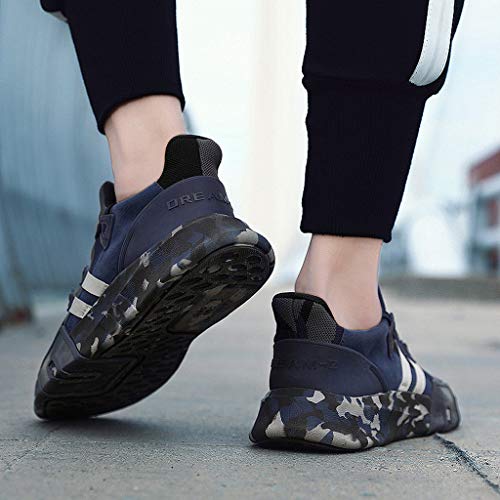 riou Zapatillas Deporte Hombre Transpirable Ligeras Moda Camuflaje Zapatos para Deportivo versátil Calzado Casuales Gimnasio Sneakers Negro, Rojo, Blanco, Azul 39-47 riou Zapatillas Deporte Hombre Transpirable Ligeras Moda Camuflaje Zapatos para Deportivo versátil Calzado Casuales Gimnasio Sneakers Negro, Rojo, Blanco, Azul 39-47