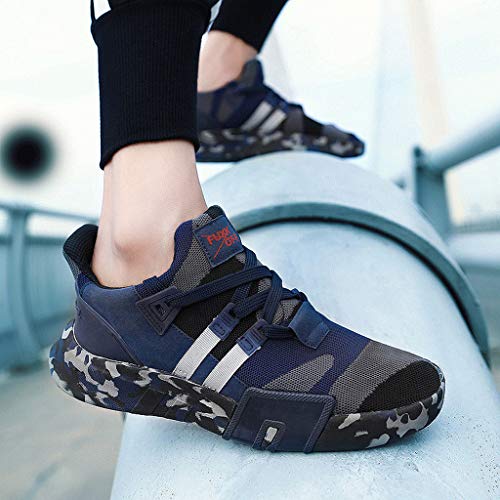 riou Zapatillas Deporte Hombre Transpirable Ligeras Moda Camuflaje Zapatos para Deportivo versátil Calzado Casuales Gimnasio Sneakers Negro, Rojo, Blanco, Azul 39-47 riou Zapatillas Deporte Hombre Transpirable Ligeras Moda Camuflaje Zapatos para Deportivo versátil Calzado Casuales Gimnasio Sneakers Negro, Rojo, Blanco, Azul 39-47