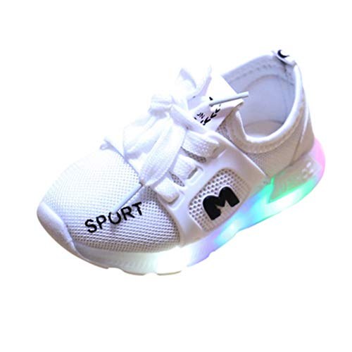 Riou Zapatos LED Niños Niñas 7 Color Zapatillas Deportivas Unisex Zapatillas de Correr Transpirables Antideslizante Zapatillas Ligeras Chicos Chicas Zapatos Calzado Riou Zapatos LED Niños Niñas 7 Color Zapatillas Deportivas Unisex Zapatillas de Correr Transpirables Antideslizante Zapatillas Ligeras Chicos Chicas Zapatos Calzado