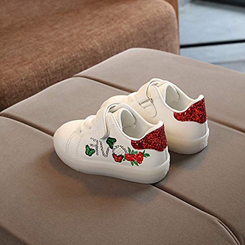 Riou Zapatos LED Niños Niñas Zapatillas Deportivas Unisex Calzado Deportivo Luces Zapatos Iluminados Lentejuelas Bordado Antideslizante Chicos Chicas Zapatos Calzado Riou Zapatos LED Niños Niñas Zapatillas Deportivas Unisex Calzado Deportivo Luces Zapatos Iluminados Lentejuelas Bordado Antideslizante Chicos Chicas Zapatos Calzado