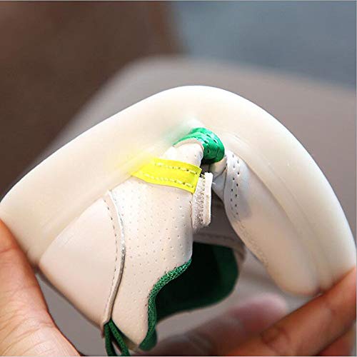 Riou Zapatos LED Niños Niñas Zapatillas Deportivas Unisex Calzado Rayas Antideslizante Bebe Chicos Chicas Zapatos Calzado Fitness Sneakers Ligero Transpirable Riou Zapatos LED Niños Niñas Zapatillas Deportivas Unisex Calzado Rayas Antideslizante Bebe Chicos Chicas Zapatos Calzado Fitness Sneakers Ligero Transpirable