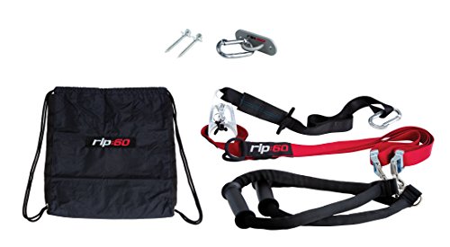 RIP 60 RIP6011 - Entrenador de suspensión Unisex para Adultos con 8 DVD, Tabla de Ejercicios y guía nutricional, Color Negro, Grande RIP 60 RIP6011 - Entrenador de suspensión Unisex para Adultos con 8 DVD, Tabla de Ejercicios y guía nutricional, Color Negro, Grande
