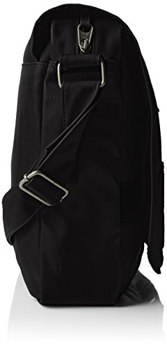 Rip Curl Lezard Satchel Bolso Bandolera, Color Negro, 21 cm Rip Curl Lezard Satchel Bolso Bandolera, Color Negro, 21 cm