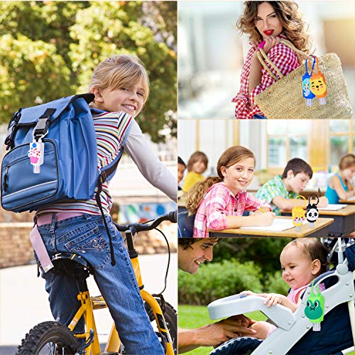 RIRGI Botellas de Viaje Portátiles para Niños, Botellas Vacias para Gel, Rellena Desinfectante de Manos, Crema Solar, Gel Hidroalcoholico, Jabón Líquido, Champús, Loción etc, 6 Piezas -30ml RIRGI Botellas de Viaje Portátiles para Niños, Botellas Vacias para Gel, Rellena Desinfectante de Manos, Crema Solar, Gel Hidroalcoholico, Jabón Líquido, Champús, Loción etc, 6 Piezas -30ml