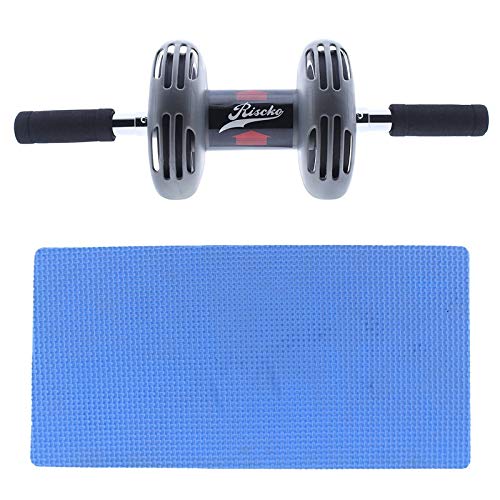 Riscko Wonduu Rueda Abdominal Power Stretch Roller AB Roller con Mangos de Espuma